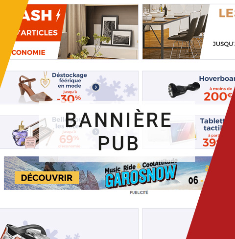 bannière pub